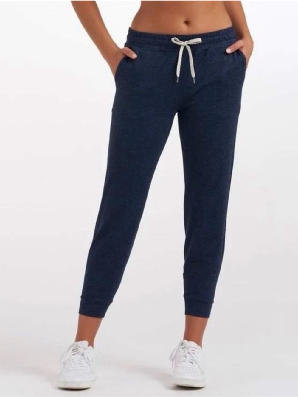 Vuori Blue Coast Heather Drawstring Joggers